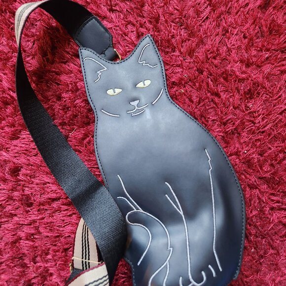 Black cat small bag - Picture 1 of 4